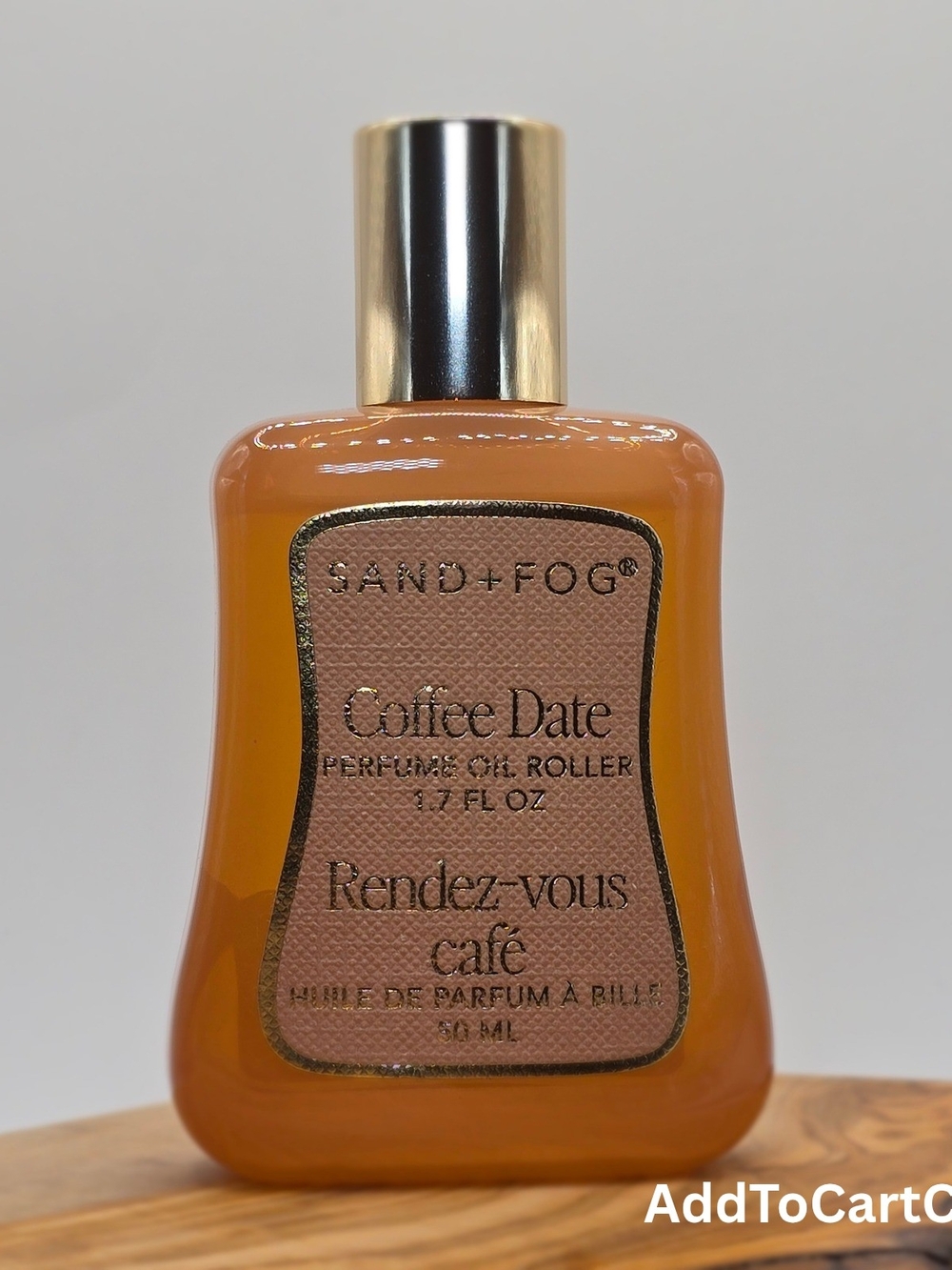 Sand + Fog Fragrance Oil Rollerball Coffee Date.  Also known as Vanilla Latte